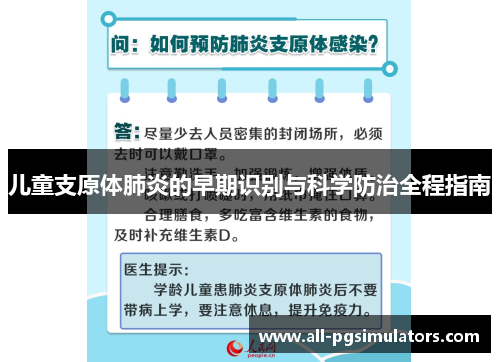 儿童支原体肺炎的早期识别与科学防治全程指南